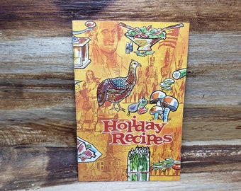 Holiday Recipes, 1967 , Atlanta Gas Light Company, vintage cookbook