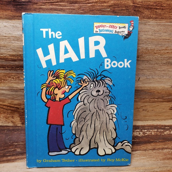 The Hair Book 1979, Graham Tether, Roy Mckie, Vintage kids book