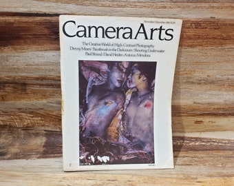 Camera Arts Magazine, November/ December 1981 vintage art magazine