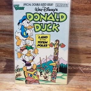 Vintage Donald Duck Comic 1980s No 278, Walt Disney comic