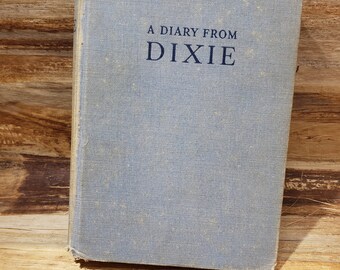 Un diario desde el Sur, 1950, Mary Boykin Chestnut, libro antiguo