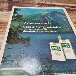 Kool Cigarette Ad