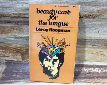 Beauty Care for The Tongue, , 1972, Leroy Koopman, Vintage book