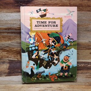 Time For Adventure, 1968, vintage school book, vintage kids book