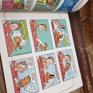 The 4th Garfield Treasury 1987 Vintage Cat Book Comic - Etsy