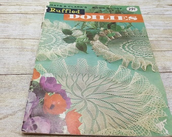 Ruffled Doilies, 1959, Coats and Clarks book 107