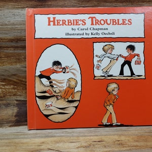 Herbie&#39;s Troubles, 1981, Carol Chapman, Kelly Oechsli, vintage kids book
