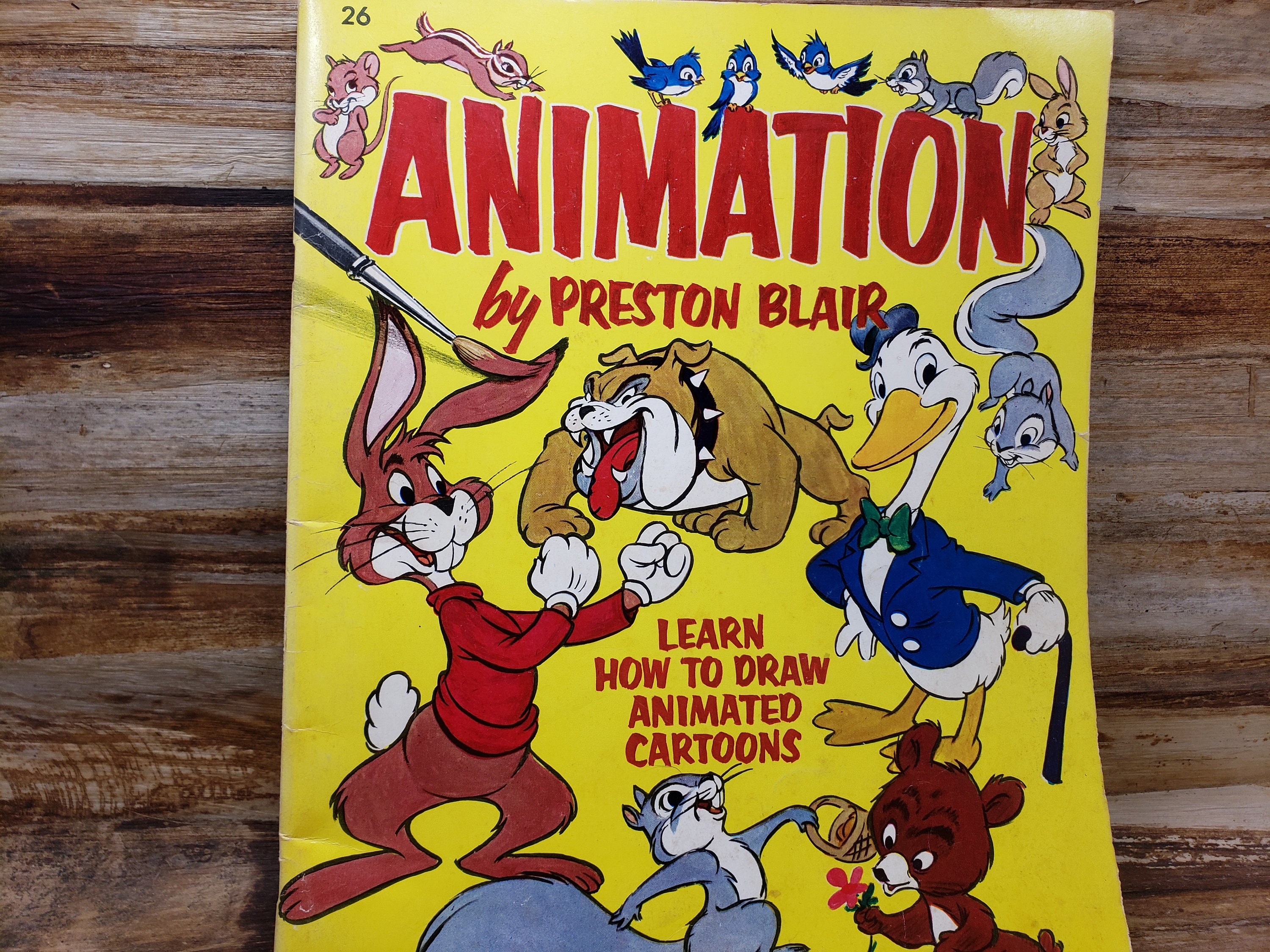Animation by Preston Blair Walter T Foster 1970s Vintage - Etsy Canada Animation by Preston Blair Walter T Foster 1970s Vintage - Etsy Canada