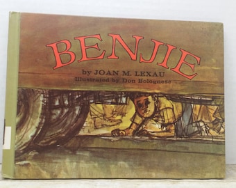 Benjie, 1964, Joan Lexau, Don Bolognese, livre pour enfants vintage