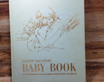Vintage unused baby book, 1965. Parents magazine