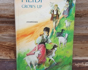 Heidi Grows Up, 1966, Charles Tritten, vintage kids book