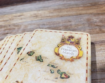Hawaiian islands Playing Cards 2000s vintage playing cards