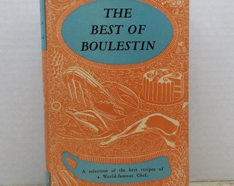 Lo mejor de Boulestin, 1962, libro de cocina vintage
