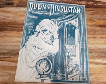 1920s Ad , Cover art,  Vintage Ephemera