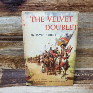 The Velvet Doublet, 1953, James Street, vintage book