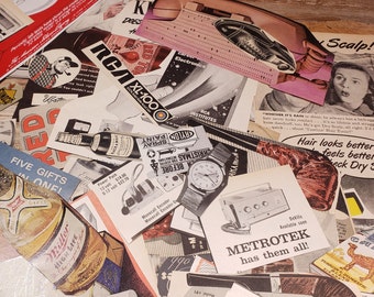 60 articles d'annonces publicitaires anciennes