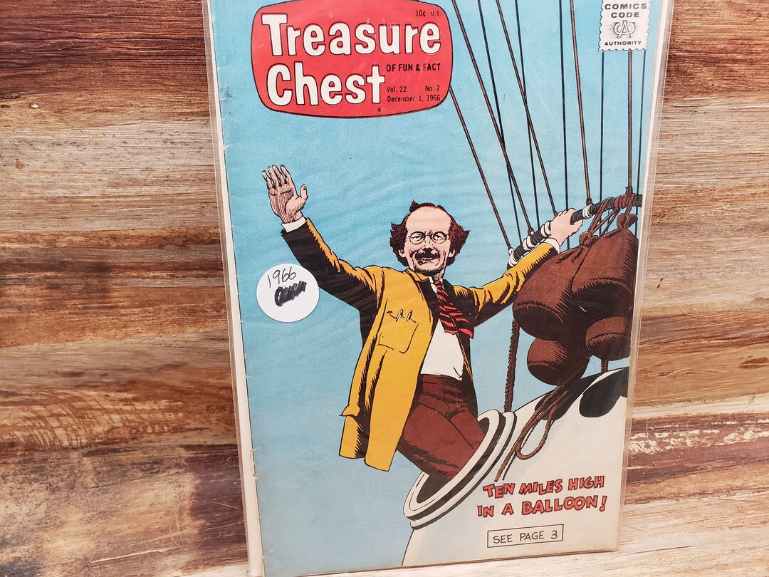 Treasure Chest Magazine , 1966 Vintage Magazine - Etsy