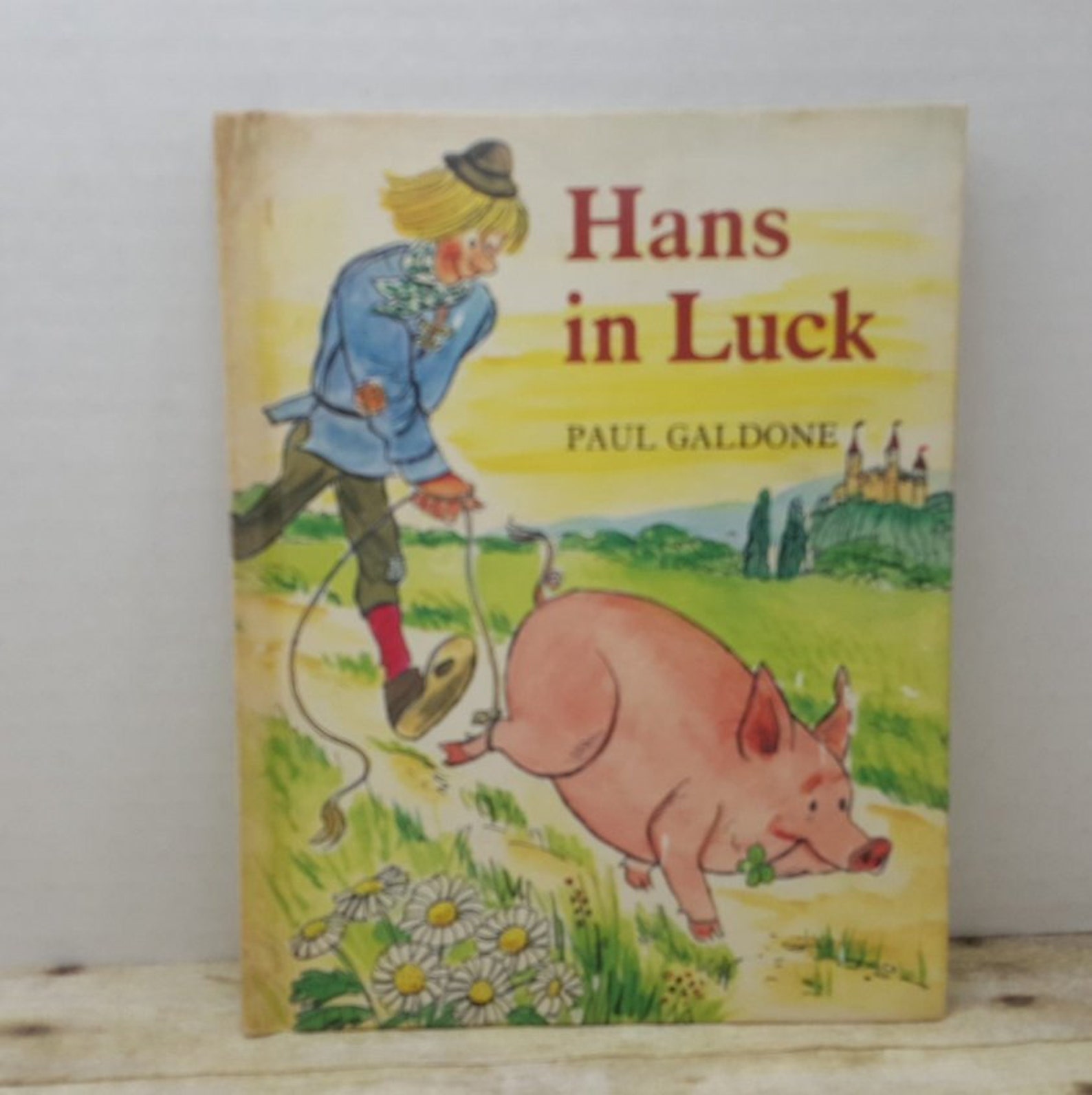 Hans in Luck, 1979, Paul Galdone, Vintage Kids Book Etsy