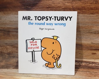 El señor Topsy se equivoca, libro raro de gran tamaño, 1998