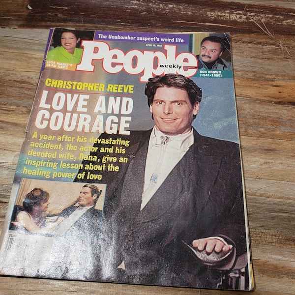 Christopher Reeve People Magazine April 1996