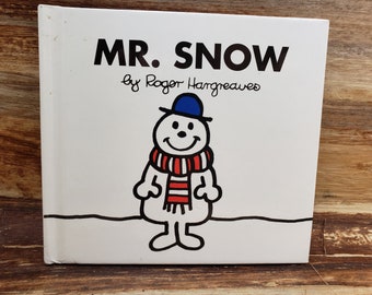 Mr Snow, couverture rigide, 2000, Roger Hargreaves, livres mr men