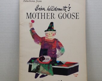 Selecciones de Mother Goose, de Bill Wildsmith, 1972, un libro infantil clásico