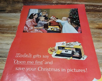 Vintage Kodak Ad, 1970s vintage camera ad, magazine ad