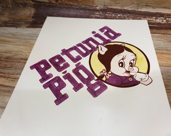 Petunia Pig, fabricada por Kodak Papers, 1980