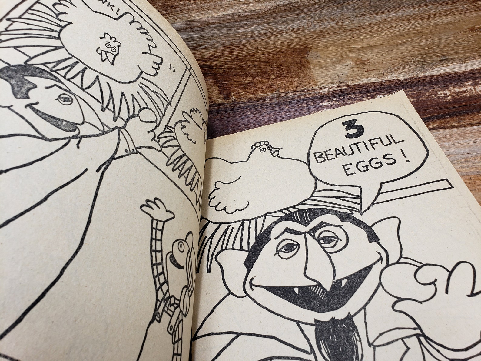 Vintage Sesame Street Coloring Book Farm and Garden 1978 - Etsy