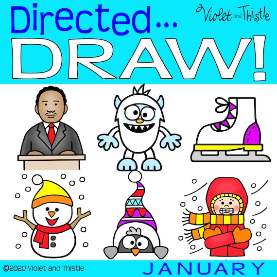 Directed Drawing For Kids: Directed Drawing Books For Kids, Learn To Draw  Animals Easy Step-By-Step Drawing Guide, Following Directions Workbooks For