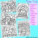 Snowman Coloring Pages Cute Winter to Color Counting Sheets With Math ...