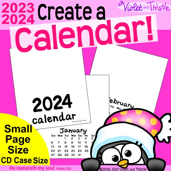 Cd Case Calendar Etsy