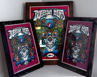Dogfishhead Brewery Grateful Dead Record Store Day Framed Posters