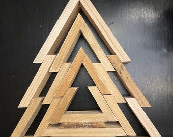 Wooden Christmas trees