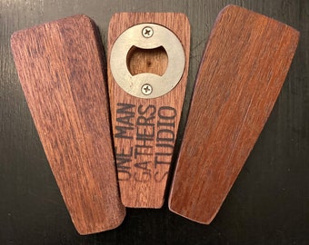 Reclaimed Wood Bottle Opener