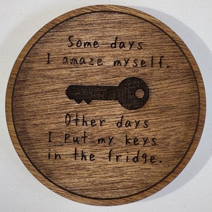Coin, Ring, Key Dish SVG-bestanden, 2 lagen, laser, digitaal bestand, Glowforge getest