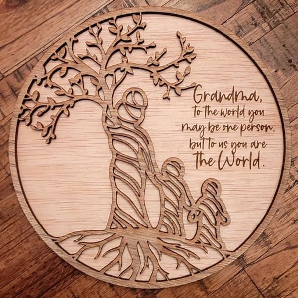 Tree of Life Mom Children - Etsy