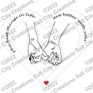 ARQUIVO DIGITAL - Design personalizável em formato de coração, arquivo de coração Glowforge, arquivo Laser SVG de coração Valentine Love