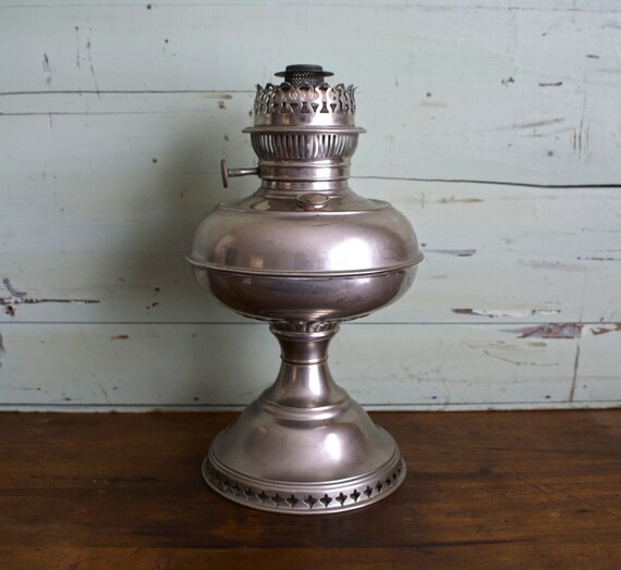 Antique Kerosene Oil Lamp Rayo Pat. 1895 Etsy