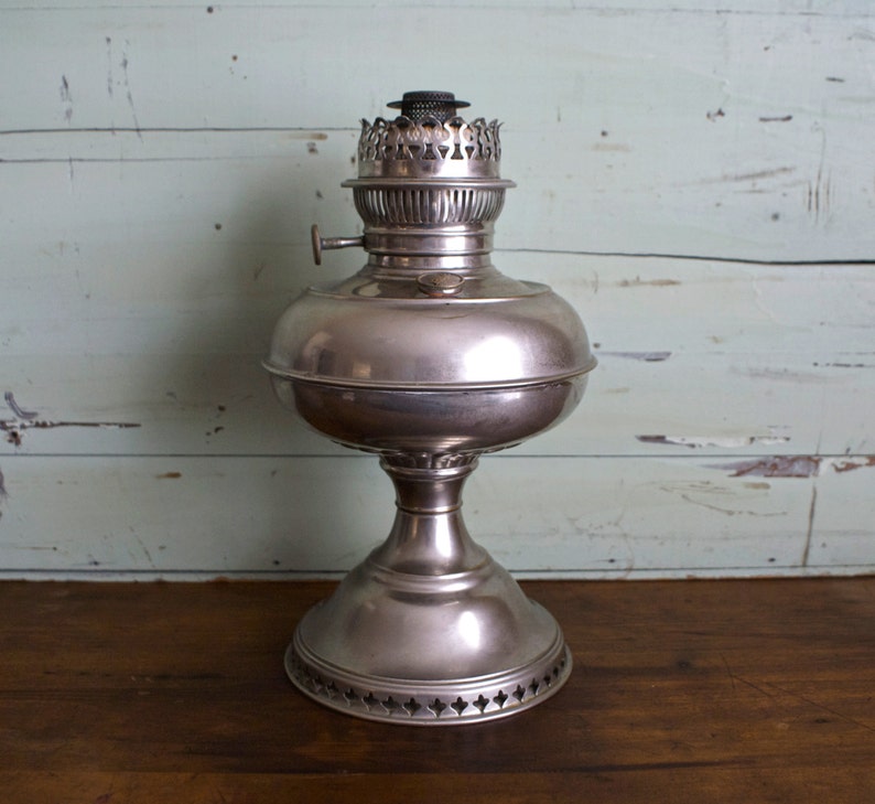 Antique Kerosene Oil Lamp Rayo Pat. 1895 | Etsy
