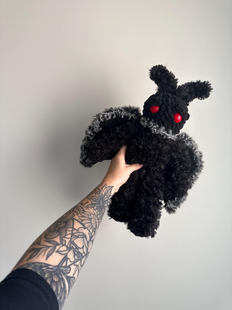 Low Poly Mothman Mothman Low Sew Crochet Pattern, Instant PDF Download - Etsy