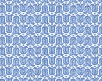 Tulips de Marche Palm Orleans fabric 2 yards