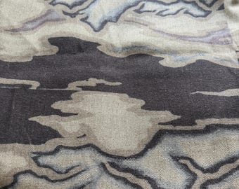 Robert Allen-chattingham printed linen fabric-1 yard