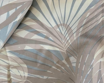 Bob Collins Palms chintz printed cotton fabric-2 yards