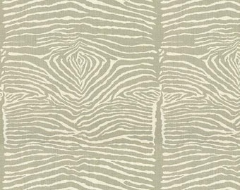 Brunshwig and Fils Le Zebre fabric in Beige- 6 yards
