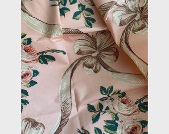 SOLD OUT Rose Cumming- Rose chintz printed cotton fabric 2 yards