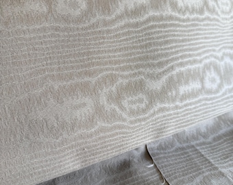 Designer moire fabric for upholstery-2 yards