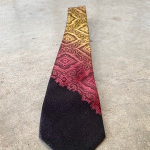 Vintage Silk Colorful Necktie