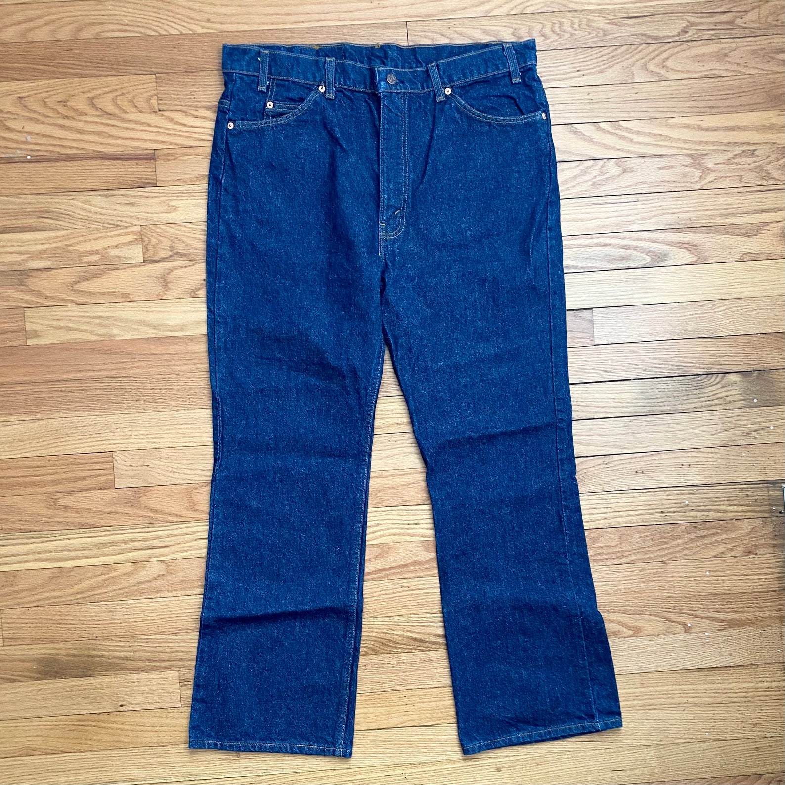 Vintage Mens Levis 517 Blue Jeans 38x30 | Etsy