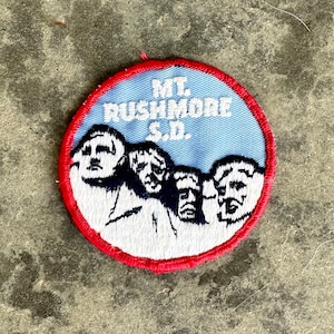 Vintage Mount Rushmore Patch